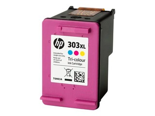 Tintes kasete HP 303XL, trīskrāsu 10ml (415 lpp)