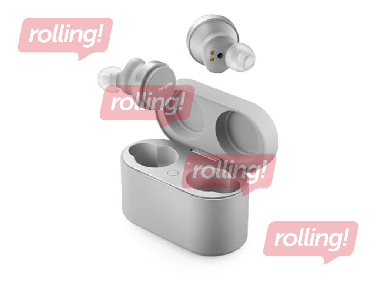 Bezvadu austiņas PHILIPS in-ear, baltas