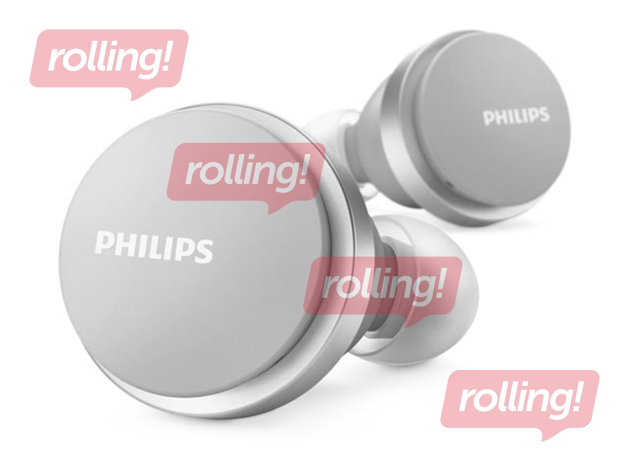 Bezvadu austiņas PHILIPS in-ear, baltas