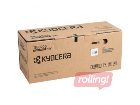 Tonera kasete Kyocera ECOSYS P3260dn, melna, (40000 lpp.)
