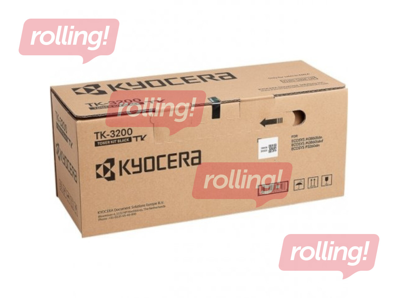 Tonera kasete Kyocera ECOSYS P3260dn, melna, (40000 lpp.)