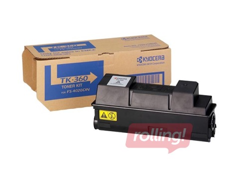 Tonera kasete Kyocera FS-4020DN, melna, (20000 lpp.)
