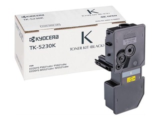 Tonera kasete Kyocera TK-5230, Melna (2600 lpp)