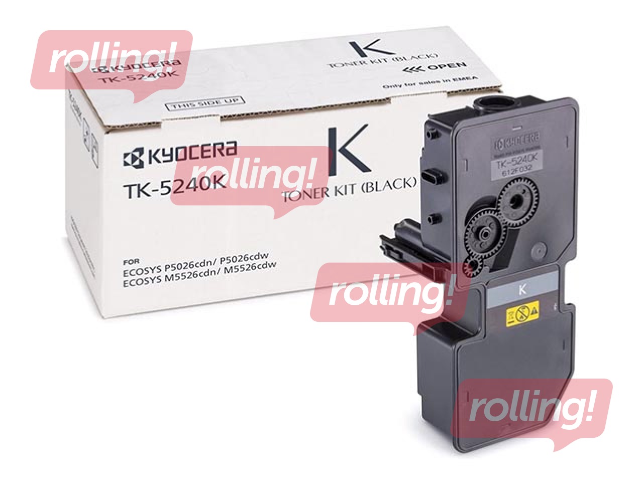 Tonera kasete Kyocera M5526CDN, melna, (4000 lpp.)