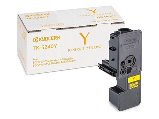 Tonera kasete Kyocera M5526CDN, dzeltena, (3000 lpp.)