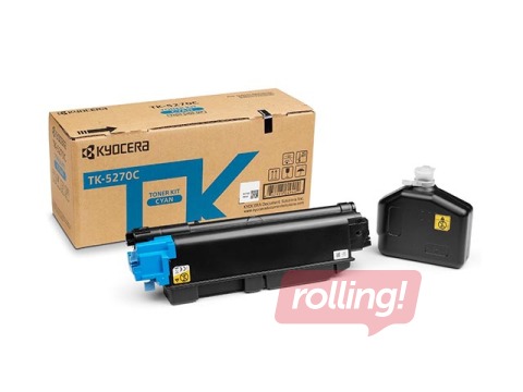 Tonera kasete Kyocera ECOSYS M6230cidn, cianzila (6000 lpp.)