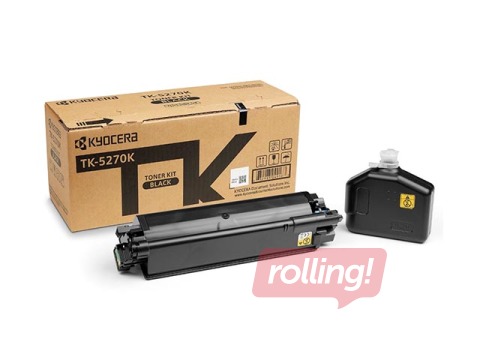 Tonera kasete Kyocera ECOSYS M6230cidn, melna (8000 lpp.)