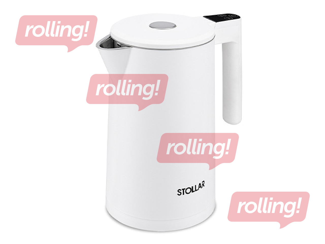 Tējkanna elektriskā Comfort Kettle Pro, 1.7l,  balta