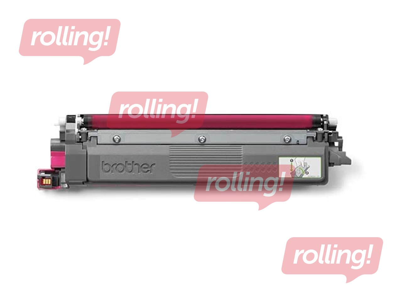 Tonera kasete Brother TN-248M, fuksīna sarkana (1000 lpp)