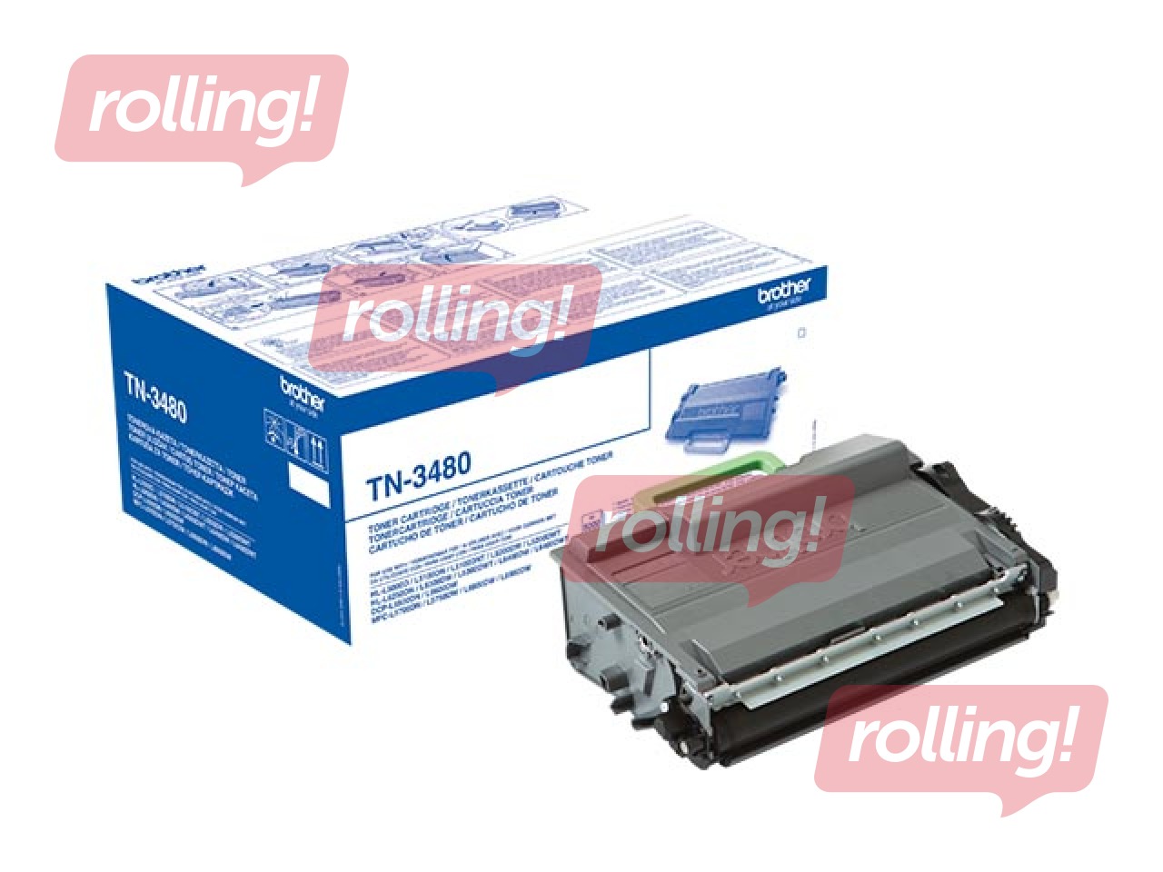 Tonera kasete Brother HL-L5100DN, melna, (8000 lpp.)