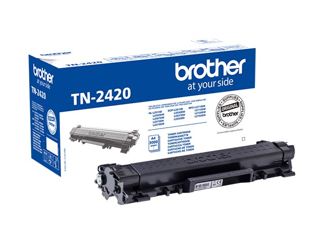Tonera kasete Brother HL-L2310, DCP-L2510, MFC-L2710, melna, (3000 lpp.)