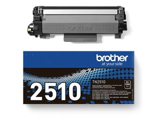 Tonera kasete Brother TN-2510, melna (1200 lpp)