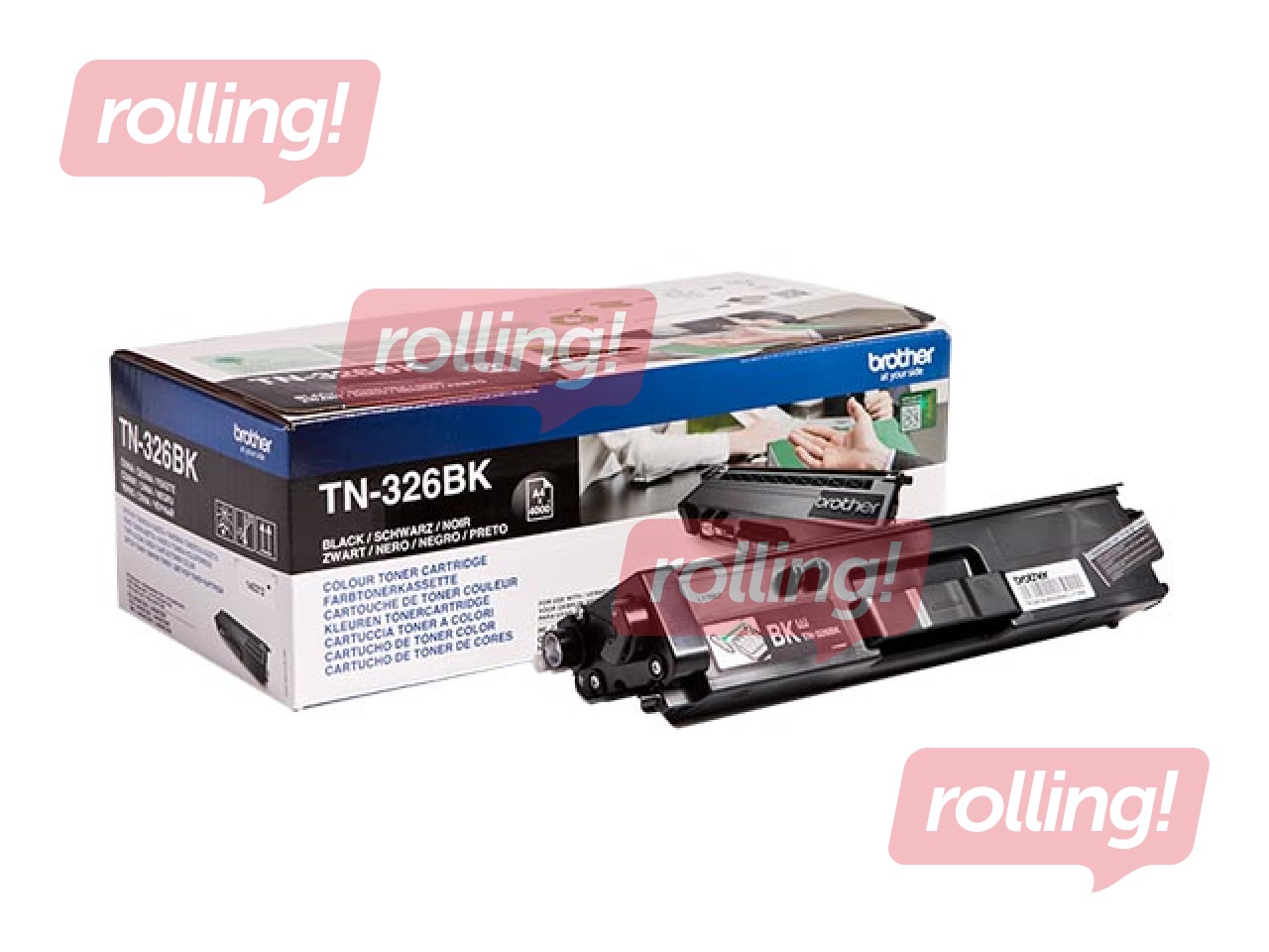 Tonera kasete Brother DCP-L8400CDN, melna, (4000 lpp.)