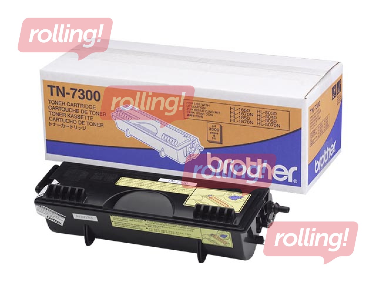 Tonera kasete Brother DCP-8020, melna, (3300 lpp.)