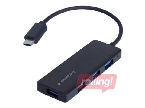 USB Hub Gembird 4-портовый USB-C на 4 x USB 3.1 (Gen 1)
