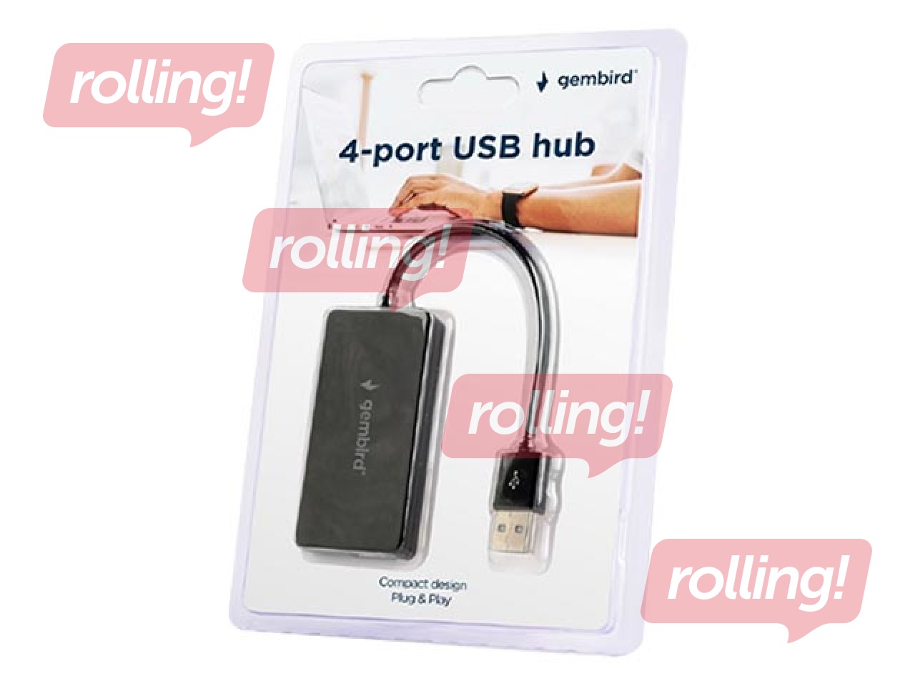 USB Hub Gembird 4 x USB 2.0