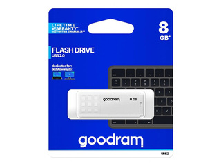 USB flash drive Goodram UME2, USB 2.0, 8GB, white