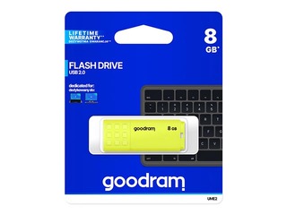 USB накопитель Goodram UME2, USB 2.0, 8ГБ, жёлтый