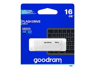 USB flash drive Goodram UME2, USB 2.0, 16GB, white