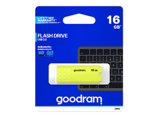 USB datu nesējs Goodram UME2, USB 2.0, 16GB, dzeltens