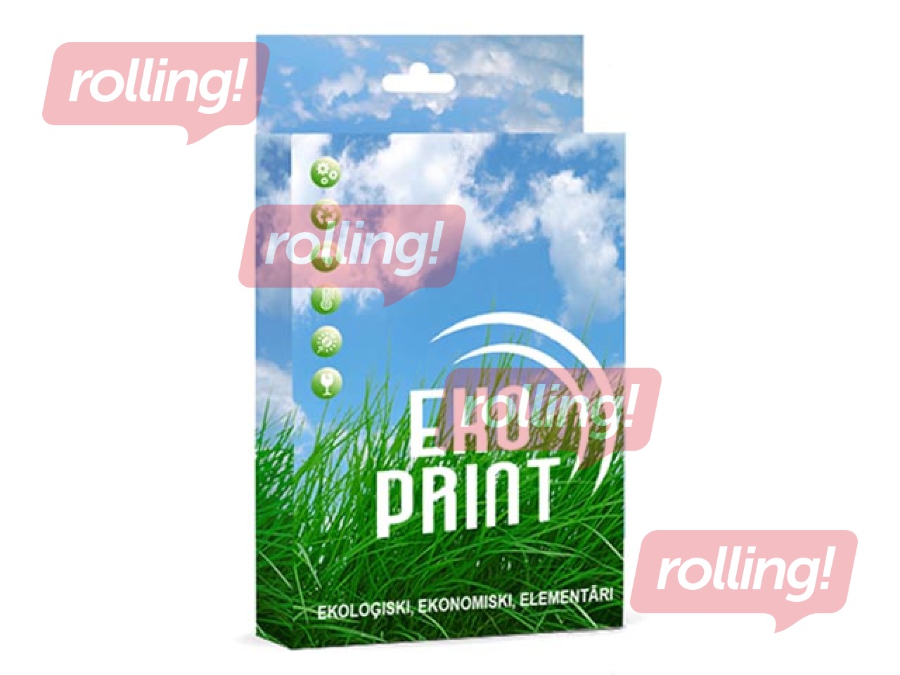 Alternatīva tintes kasete Eko Print PGI-1500XLC, ciānzila (1200 lpp)