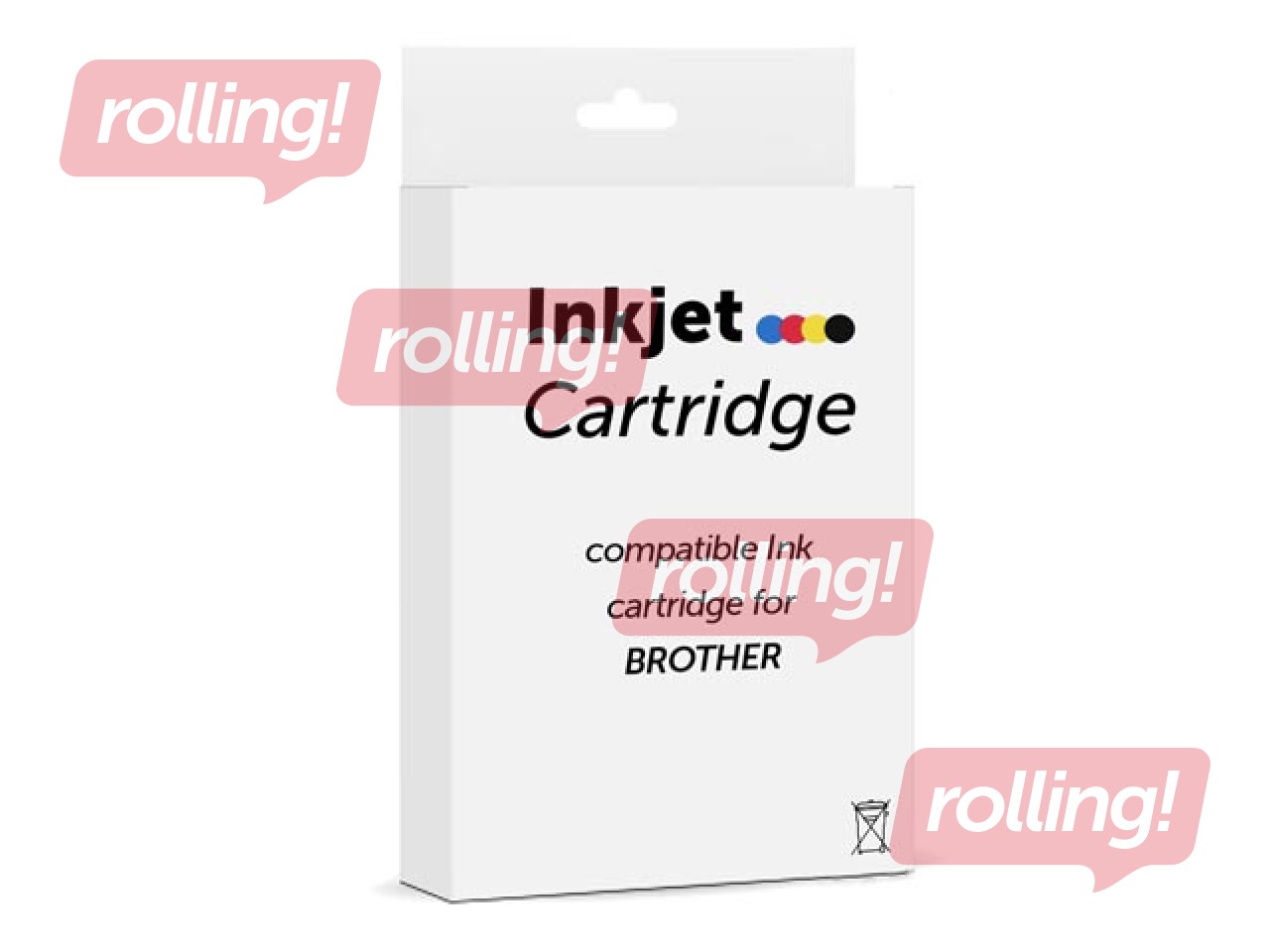 Alternatīva tintes kasete Brother LC-422XLM, fuksīna sarkana (1500 lpp)