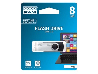 USB flash drive Goodram 8GB, USB 2.0, Black