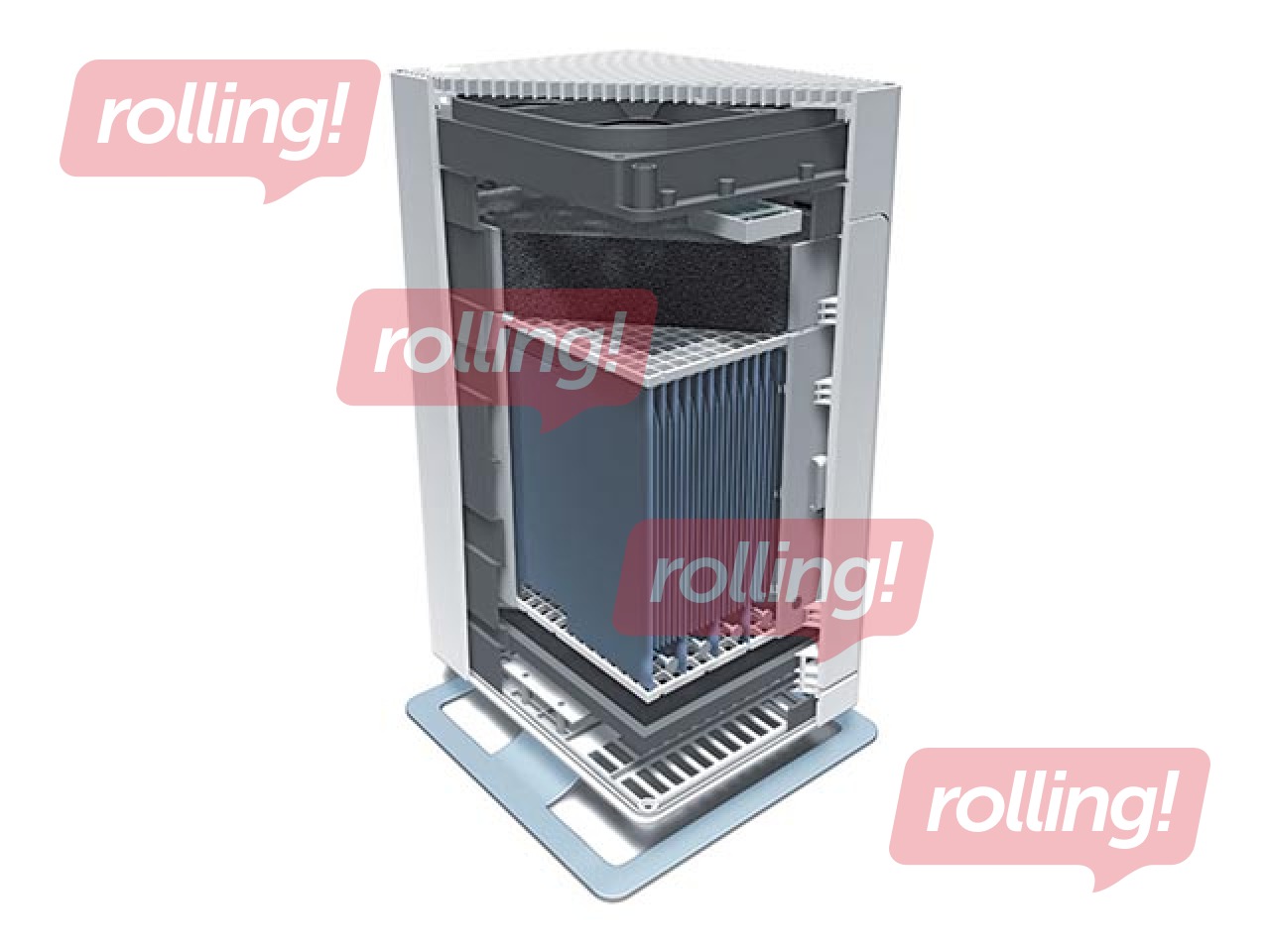 Air cleaner Viktor, white