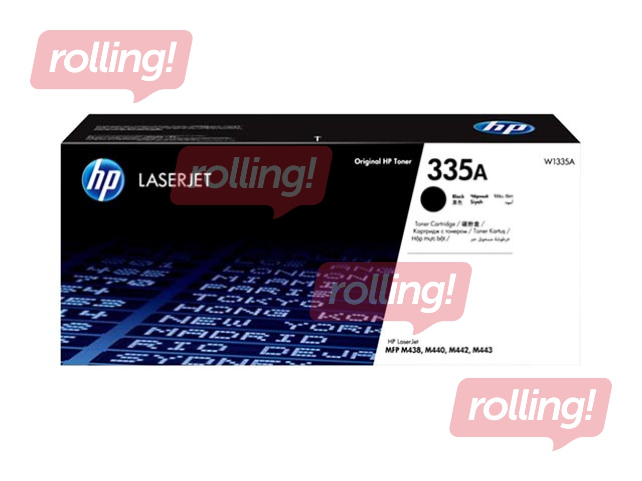 Tonera kasete HP 335A, Melna (7400 lpp)