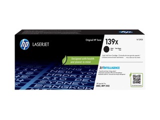 Toner cartridge HP 139X, black, 4000pgs