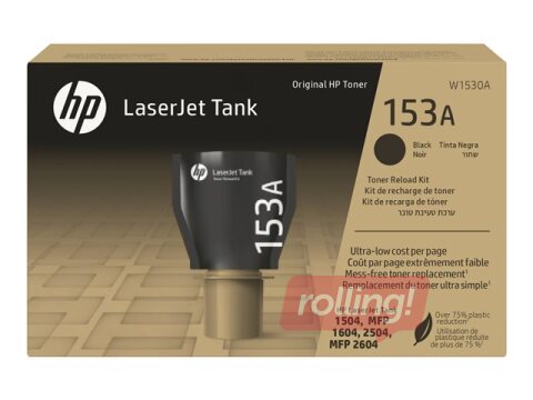 HP 153A LaserJet Tank Toner Reload Kit (2500 pgs)