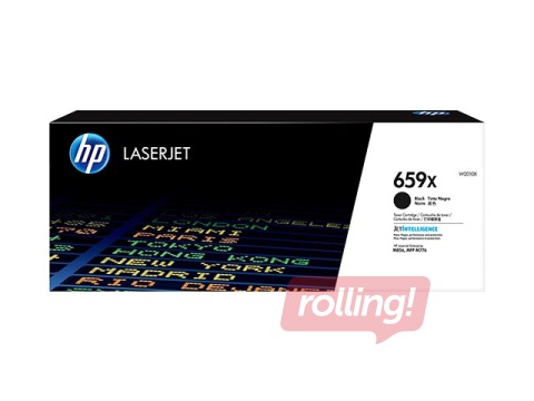 Tonera kasete HP 659X, melna (34000 lpp)