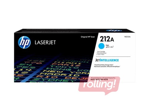Tonera kasete HP 212A, ciānzila (4500 lpp)
