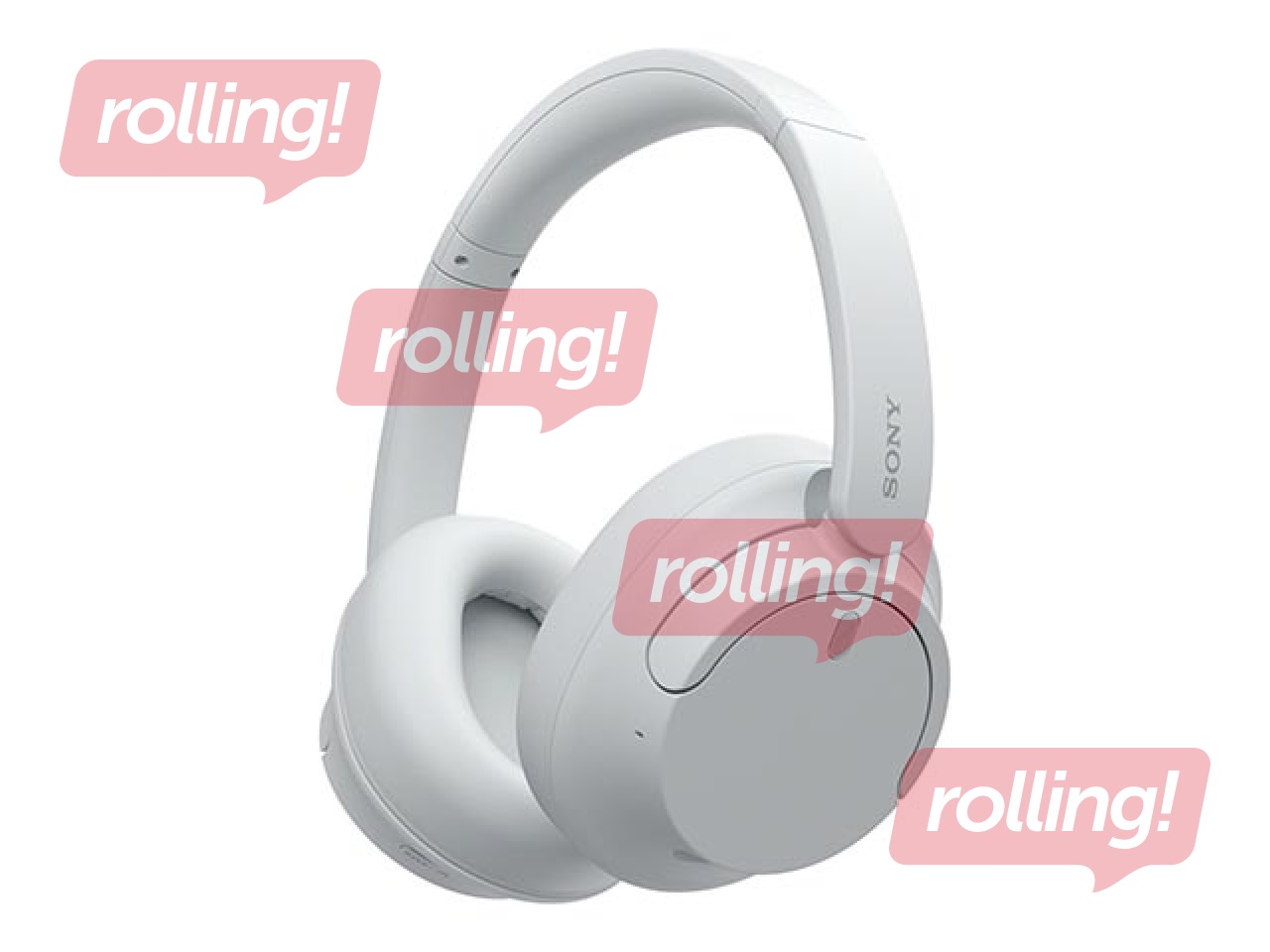 Bezvadu austiņas SONY on-ear, baltas