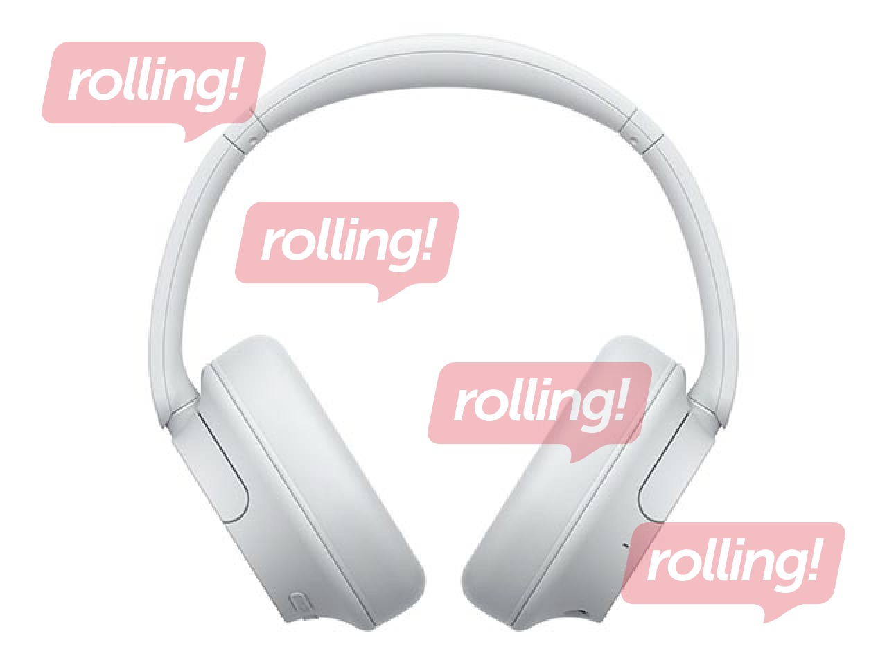 Bezvadu austiņas SONY on-ear, baltas