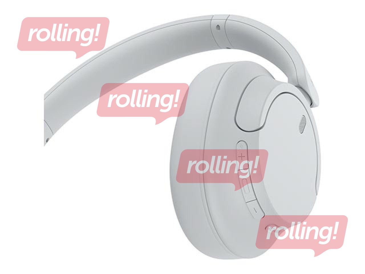 Bezvadu austiņas SONY on-ear, baltas