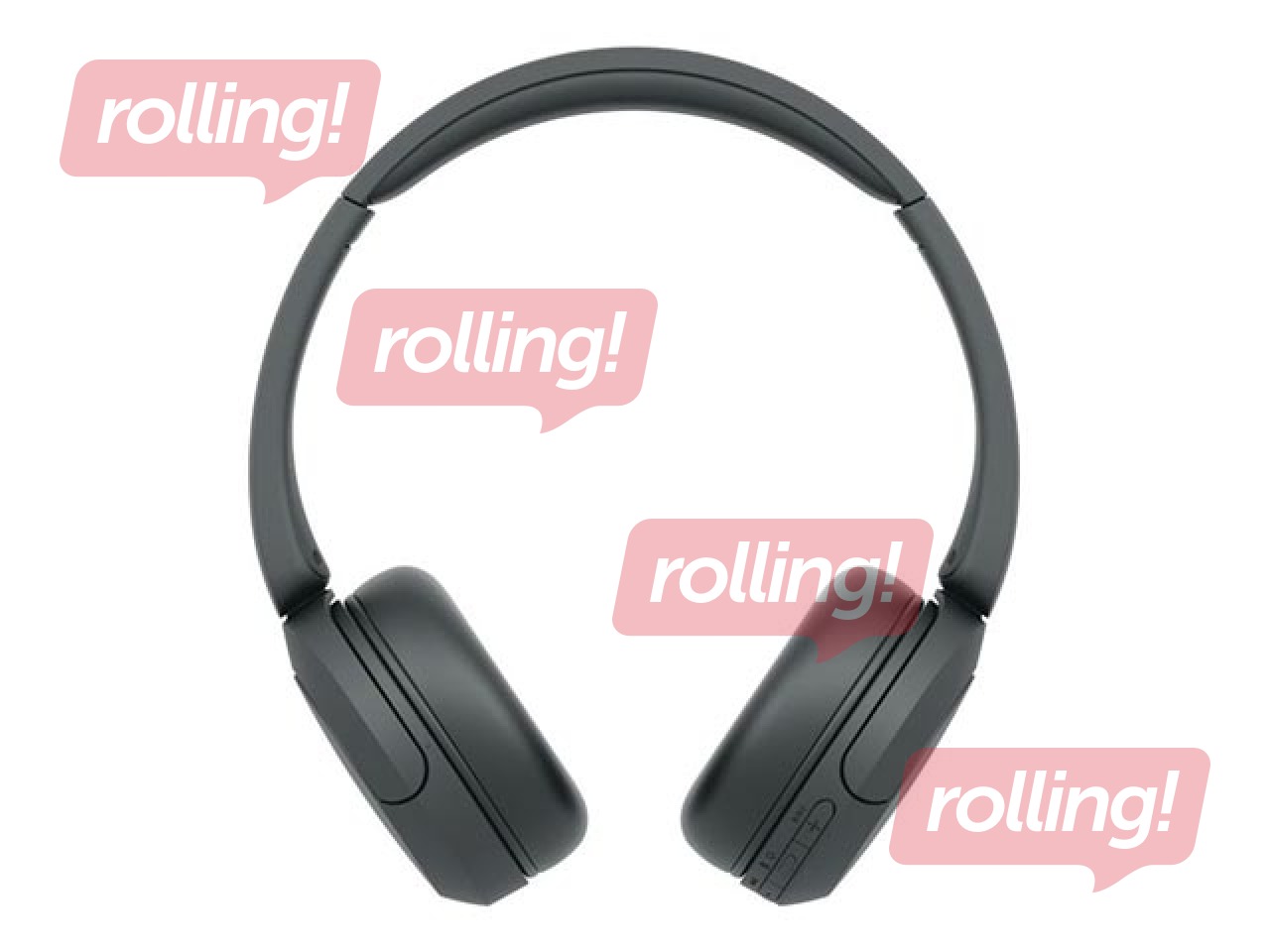 Sony Bluetooth Wireless On-ear Headphones with Microphone WH-CH520, Black