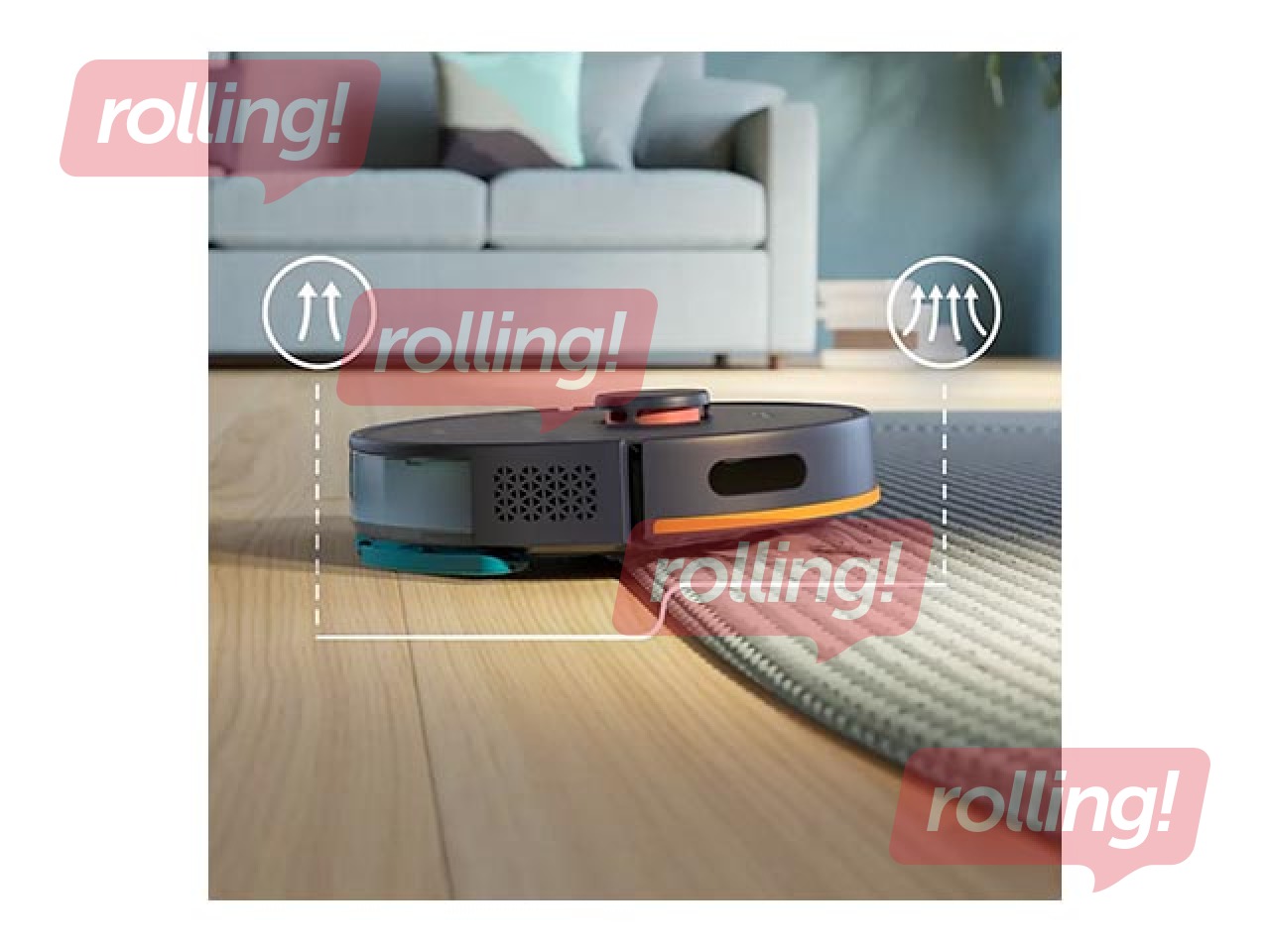 Робот-пылесос Philips, серия 2000, с функцией мойки, полночный синий